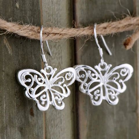 Original 925 Sterling Silver New Earrings