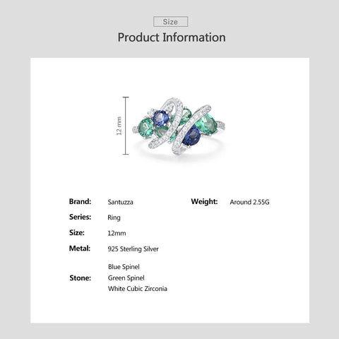 SANTUZZA 925 Sterling Silver Rings