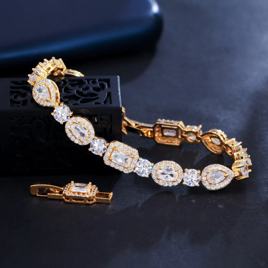 Three Graces Cubic Zirconia Bracelet