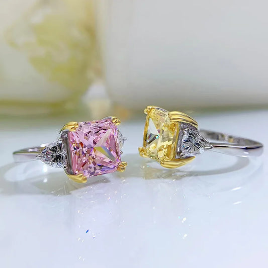 OEVAS 100% 925 Sterling Silver Sparkling