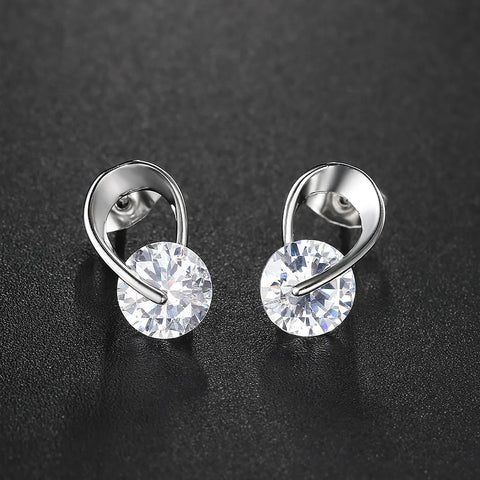 ZHOUYANG Stud Earring For Women Simple Style