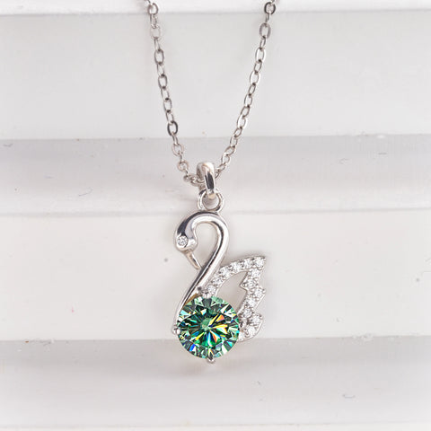 JoiasHome Fashion Silver s925 Swan D Color