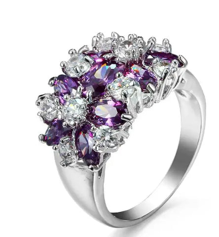 Pure Sterling Sparkling 925 Silver Rings