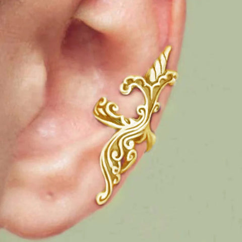 Huitan New Trendy Fox Shape Clip Earrings
