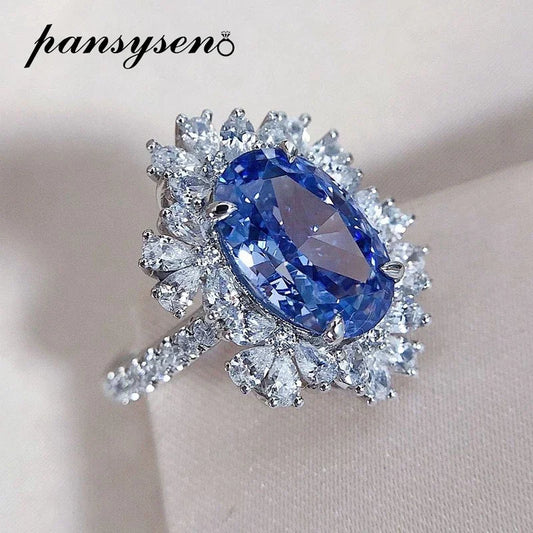 PANSYSEN Luxury 100% 925 Sterling Silver