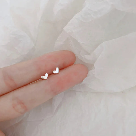 New Heart Stud Earrings