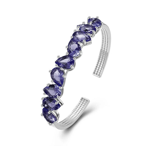 Sterling Silver Adjustable Bangle
