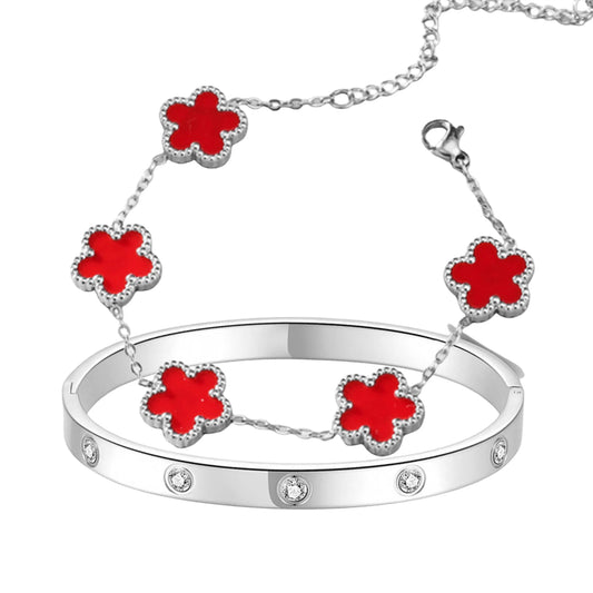 Stainless Steel Bracelet 316L Sparkle Jewelry
