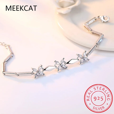 Moissanite Clover Bracelets
