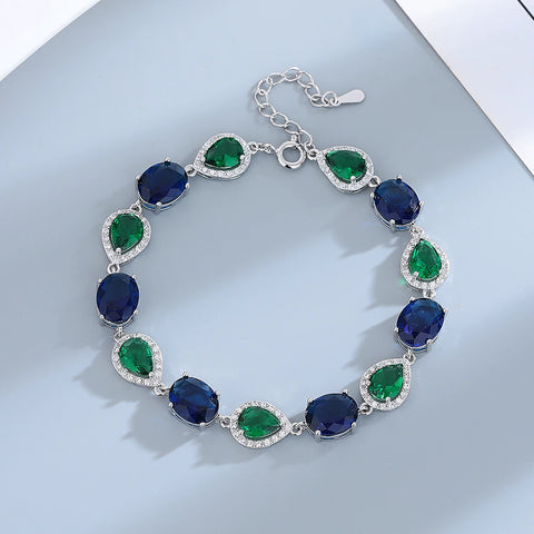 Amethyst Purple Zircon Tennis Bracelets