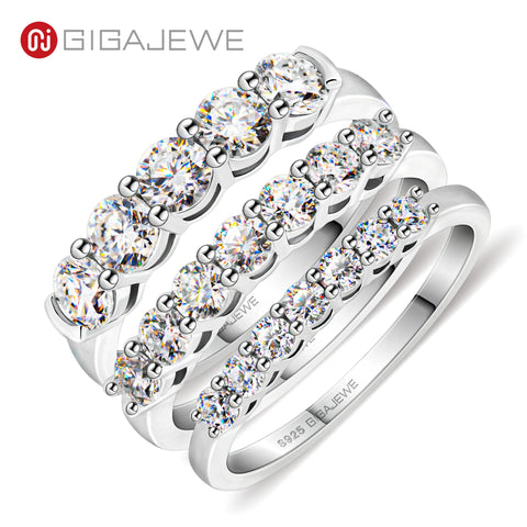 GIGAJEWE Moissanite 925 Silver Ring