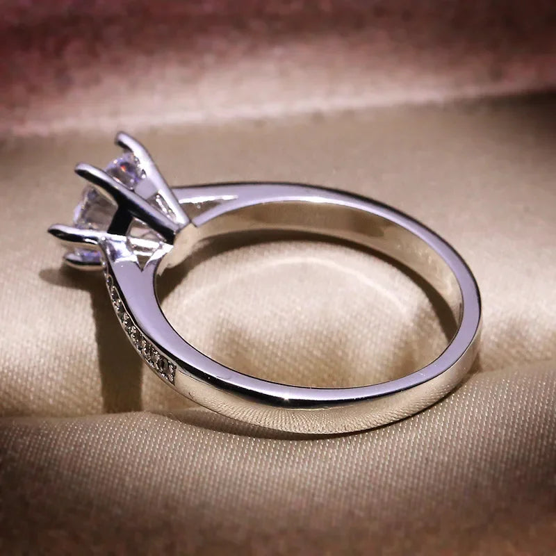 carat Heart Arrow Zircon Stone Ring - BOLEVARD RING