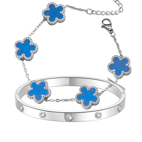 Stainless Steel Bracelet 316L Sparkle Jewelry
