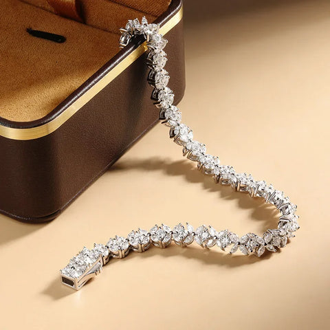Full Moissanite Bracelet