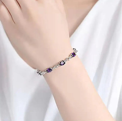 New Fashion Amethyst 925 Sterling Silver