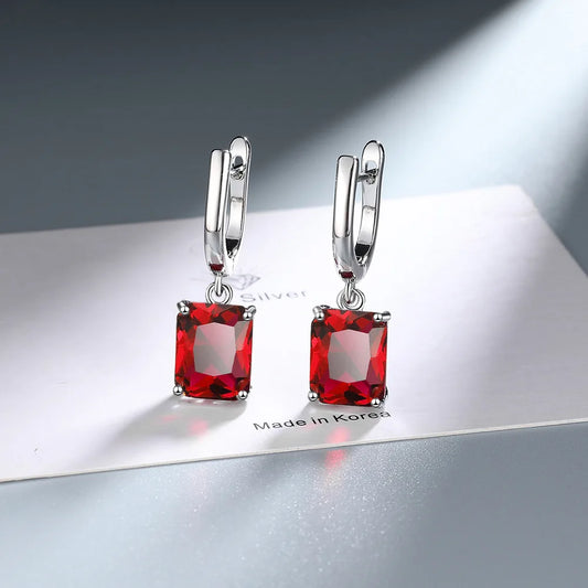 New 925 Sterling Silver Earrings AAA Zircon Earring