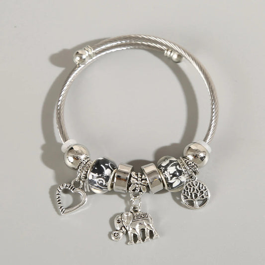 1 Women's Pan Family Style Elephant Peach Heart Life
