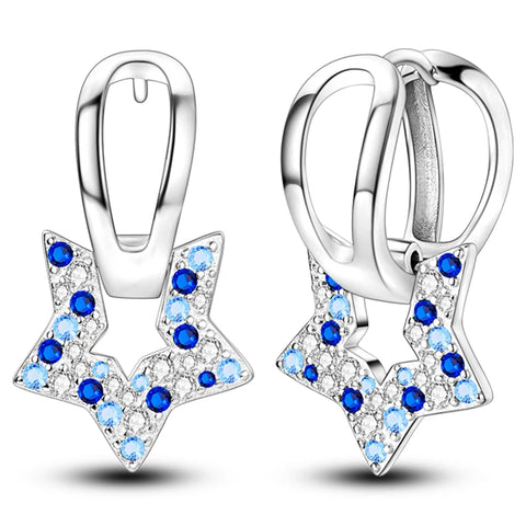 Women's 925 Sterling Silver Snowflake  Earrings