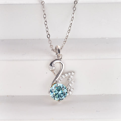 JoiasHome Fashion Silver s925 Swan D Color