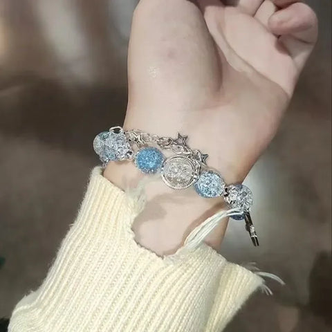 Star Chain Tassel Bracelet