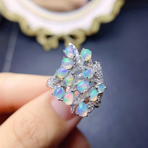 YULEM High Gem Rings