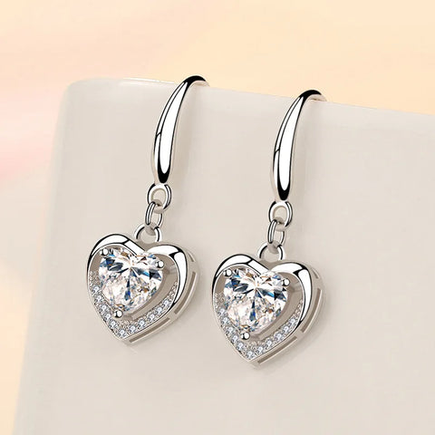Earrings For Women 925 Sterling Silver Original Charm