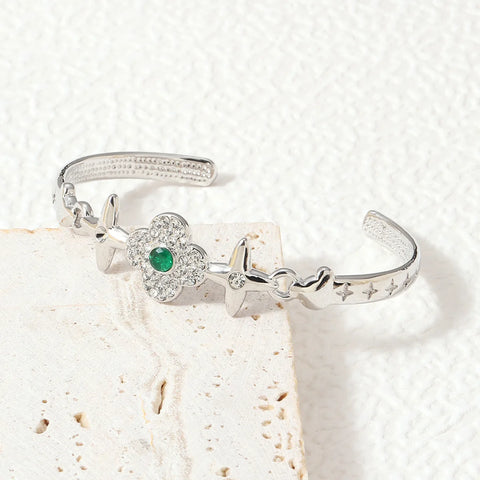 Retro Emerald Green Women's Bracelet