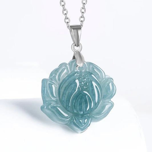 Jia Le/ 925 Silver Inlaid Natural Blue Water