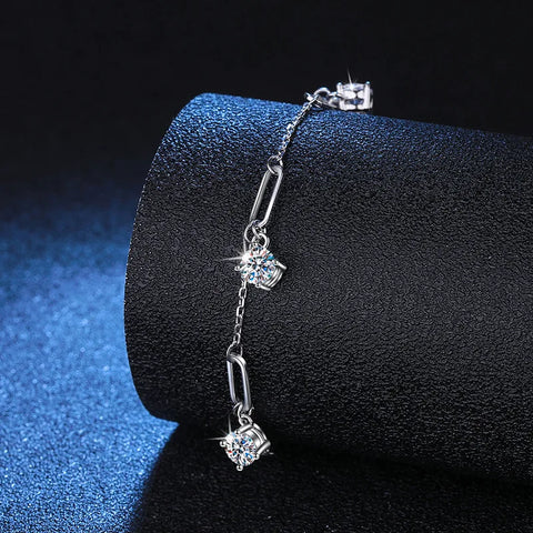 Fine Moissanite Bracelet