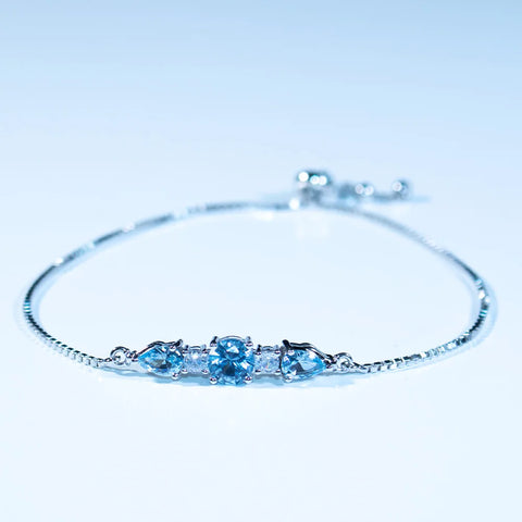 Bangle Blue Topaz Bracelet