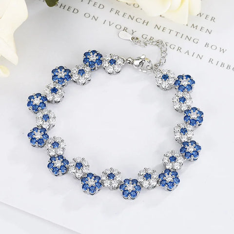 Micro Setting Clear Red Ruby Blue Cubic Zircon