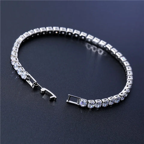 Cubic Zirconia Tennis Bracelet