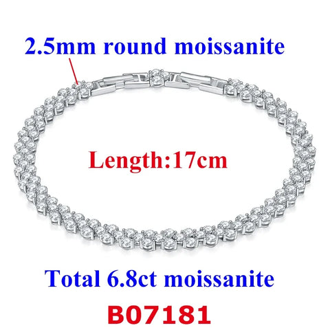 DJMAX Full Moissanite Bracelet
