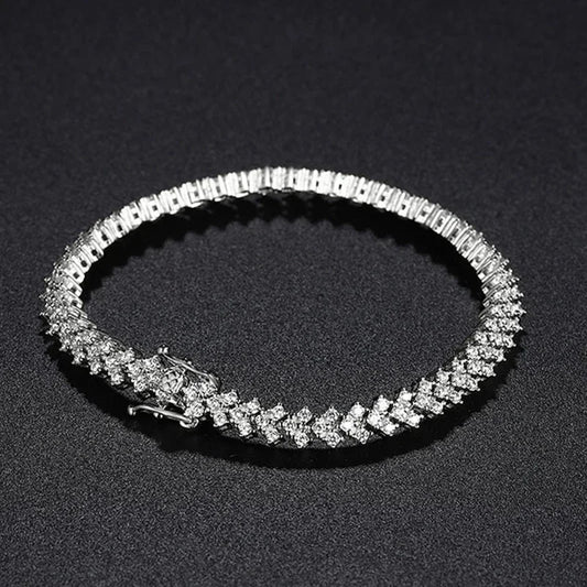 NeeTim Moissanite Tennis Bracelet