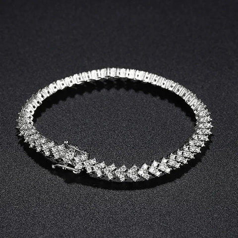 NeeTim Moissanite Tennis Bracelet