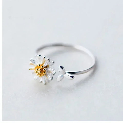 Fashion Vintage Daisy Flower Rings
