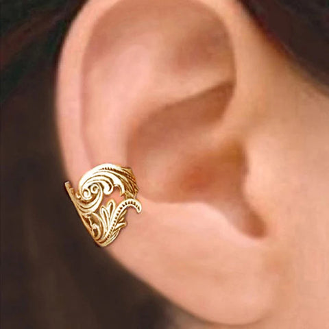 Huitan New Trendy Fox Shape Clip Earrings
