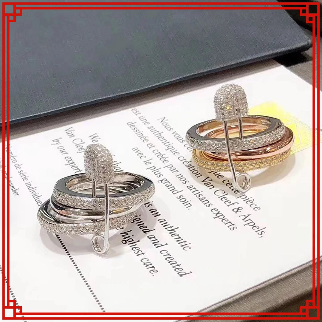 Classic Luxury Jewelry S 925 Sterling Silver - BOLEVARD RING
