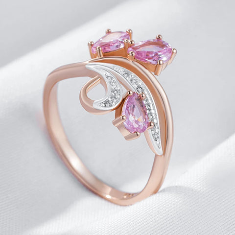 Kinel Hot Shiny Pink Natural Zircon Crystal