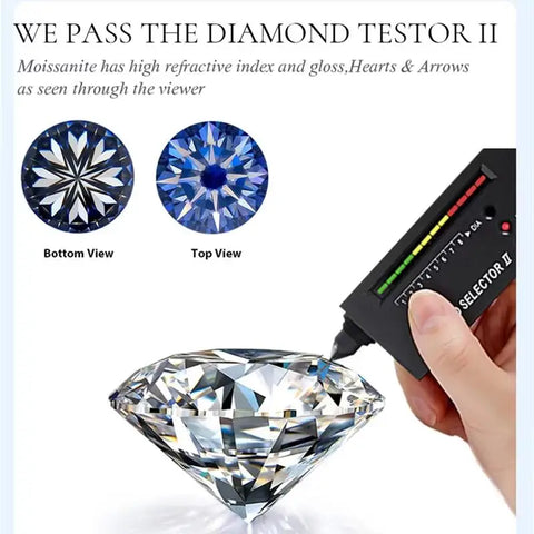 Wholesale D Color Moissanite 2CT Ring - BOLEVARD RING
