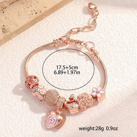 Oil Rose Bracelet