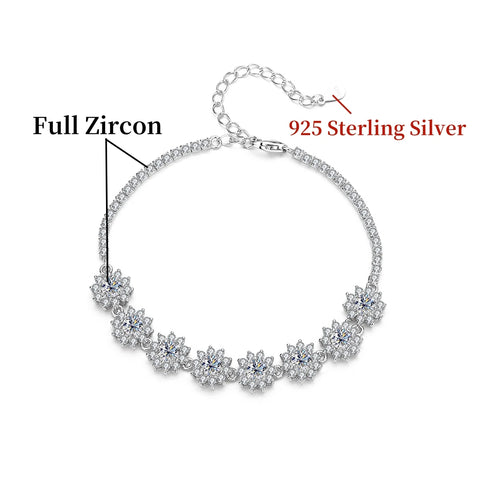 NKHOG 4mm Moissanite Bracelets