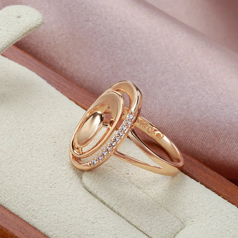 Real 18k Gold Diamond Ring