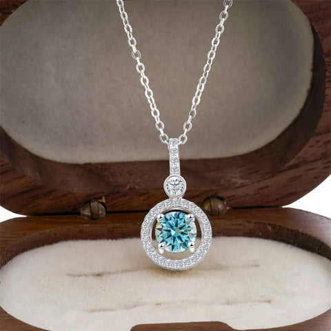 Luxury 1carat Moissanite Women's Necklace