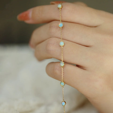 Opal bracelet