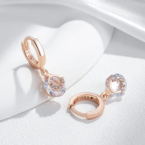Kinel Hot 585 Rose Gold Color Drop Earrings