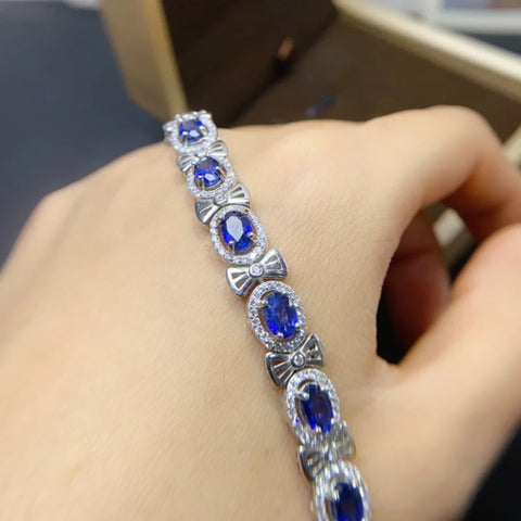 Natural Sapphire Bracelet