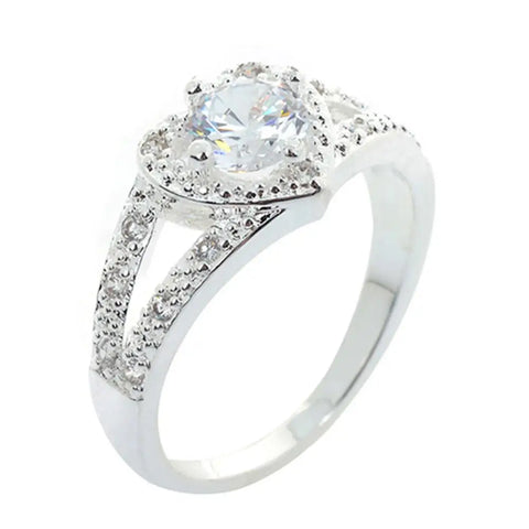 Women Wedding Rings 925 Sterling Silver