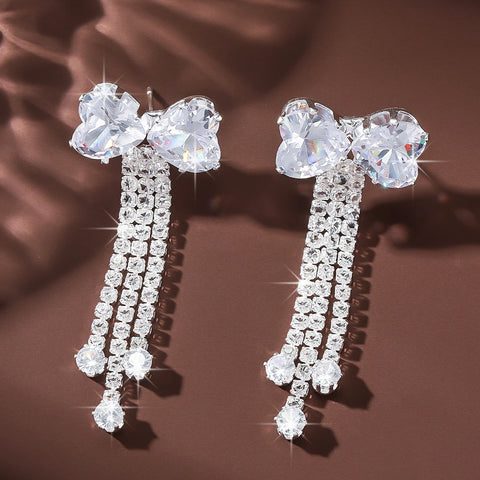 2PC Women's Fashion Trend DIY Pearl Petal Ball Earrings