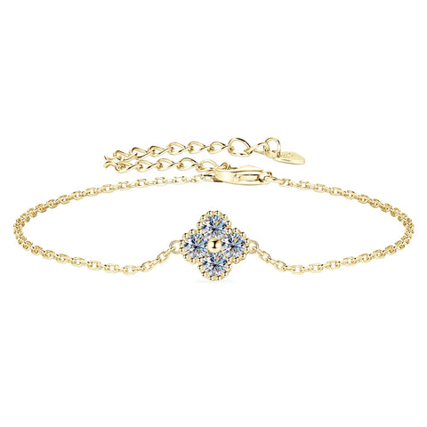 Sweetrain New 3mm Moissanite Bracelet